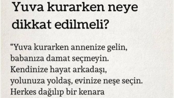 Yuva kurarken nelere dikkat edilmeli?