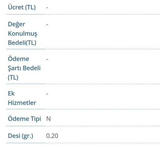 PTT kargo ödeme tipi ne demek?