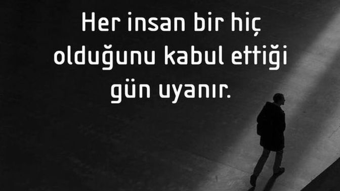 Onun için hiç bir anlamın olmadığını nasıl anlarsın?