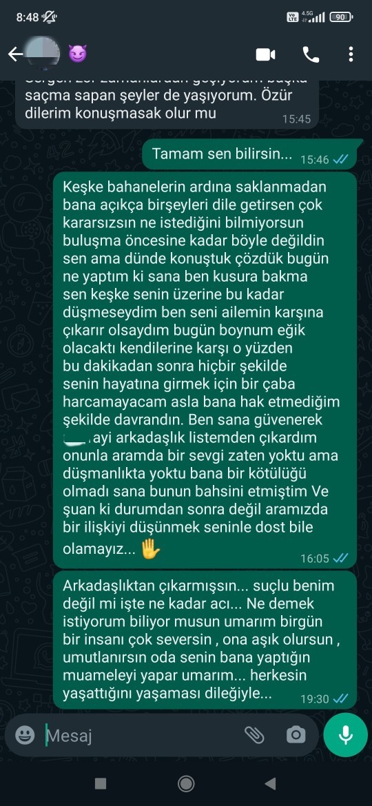 Arkadaşlar çok ağır konuşmuş muyum?
