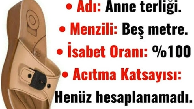 Siz küçükken hiç anne terliğinin tadına baktınız mı?