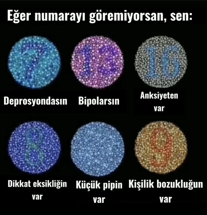 Aşağıdaki fotoğrafta sayısını göremediğiniz var mı?