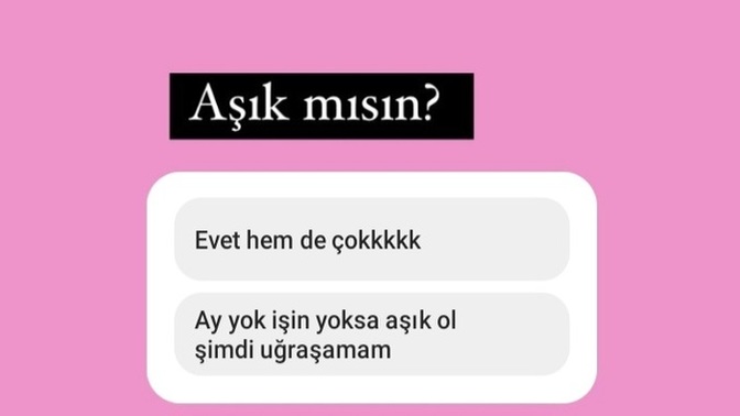 😍Aşık mısın🤔😅?