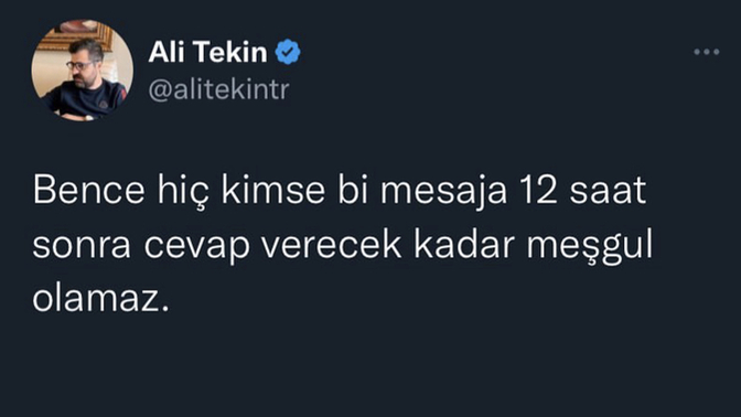 Mesajlara geç cevap verilmesini önemser misiniz?