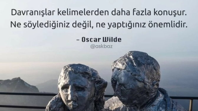 İnsanların söylediklerine mi önem verirsiniz, yaptıklarına mı?