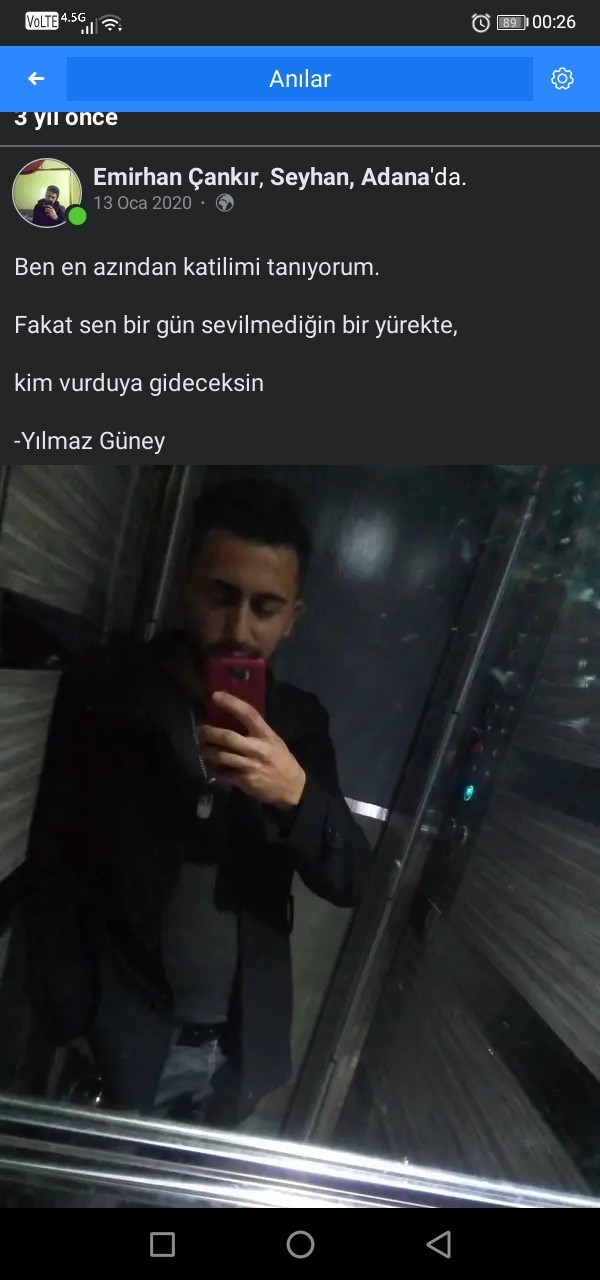 Sizi kim üzdü veya mutlu etti?