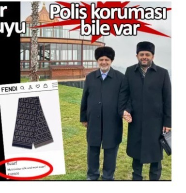 Cumhuriyet karşıtı imamın 520 Euro değerinde (10 bin 585 TL) atkı taktığı ortaya çıktı. Ne düşünüyorsunuz?