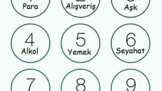 Şu an kaç numaraya tıklamak isterdiniz :) ?