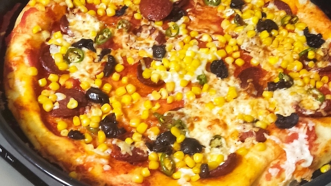Yaptığım pizza nasıl gözüküyor?
