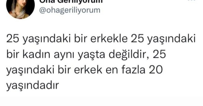 Ben 19 yaşındayım, o 25. Problem olur mu?