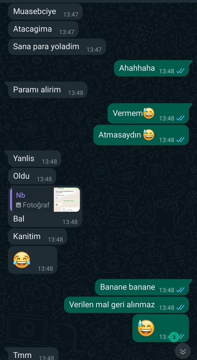 Yanlışlıkla hesabınıza para atan oldu mu?