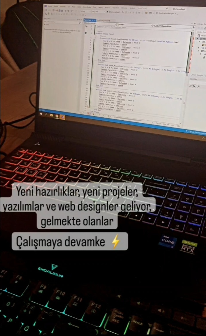 Bilgisayarınızla ne yapıyorsunuz?