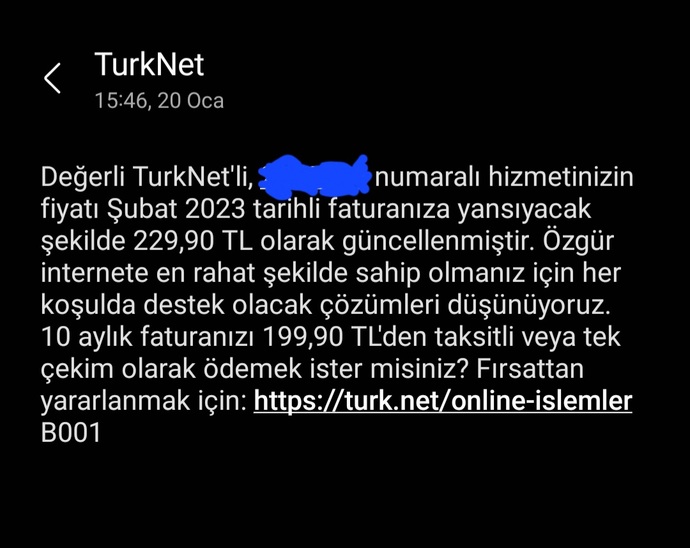 Internet sağlayıcılarında zam fitilini Turknet ateşledi, gelen zam karşısında ne düşünüyorsunuz?