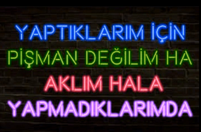 Yaptıklarınıza mı yoksa yapamadıklarınıza mı pişmansınız?