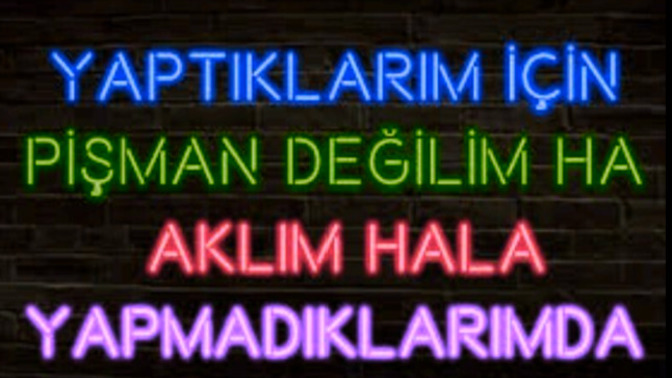 Yaptıklarınıza mı yoksa yapamadıklarınıza mı pişmansınız?