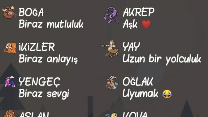 Şu sıralar burçların ihtiyacı olanlar nelerdir?