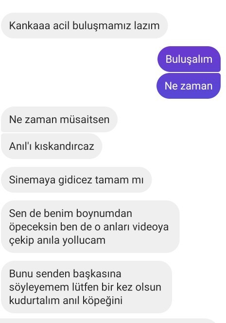 Kız kankamın böyle bir tuhaf talebi var napsam?