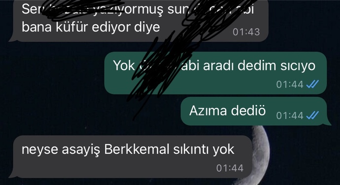 Son cümle de ne demek istedi?