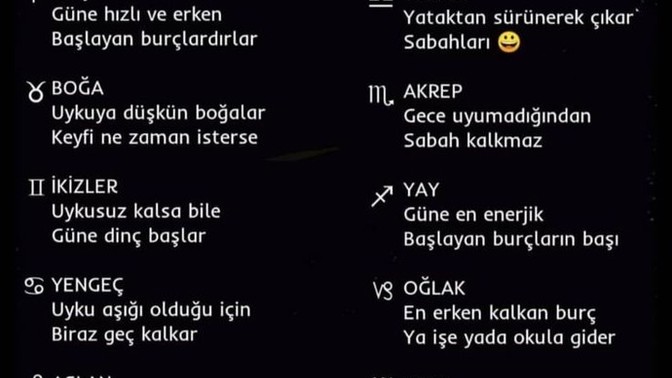 Burcunuz uyandığında güne nasıl başlar?