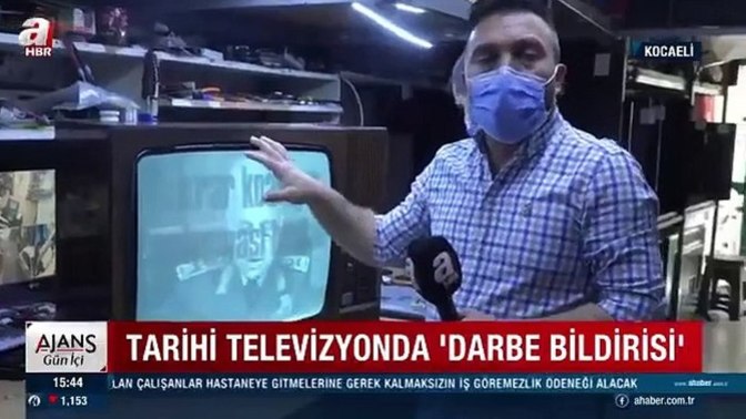 Tamir edilen eski televizyon çalıştırılınca Kenan Evren çıktı! Sizce böyle bir şey mümkün mü?
