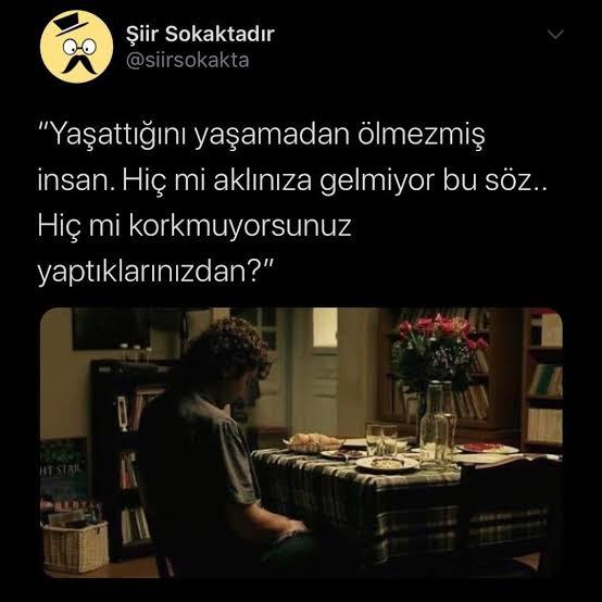 Yaşattığınızı yaşamaktan korkar mısın?