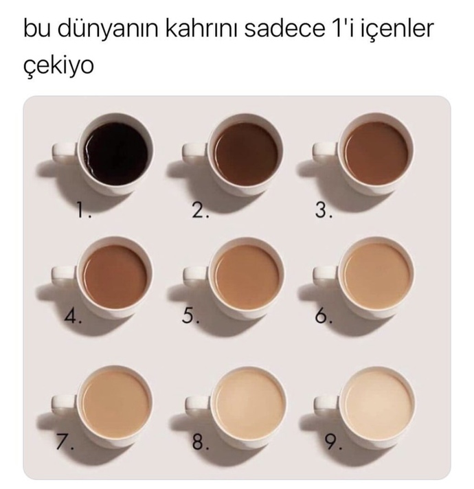 Hangi kahve tercihin?