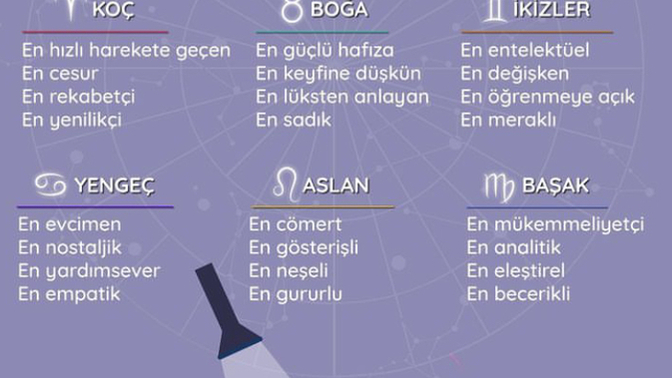 Burcuna göre hangi konuda en iyi sensin?