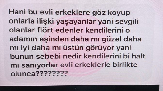 Bir itiraf sitesinden alinti kadinin tepkisi icin neler dusunuyorsunuz?