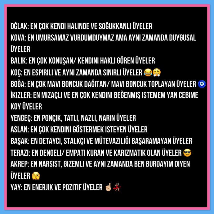 Burcuna göre sen hangi KS üyesisin😂?