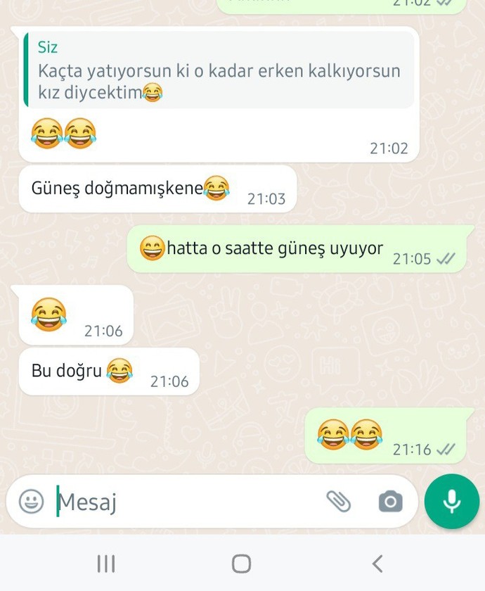 Sohbet esnasında en çok kullandığınız emoji hangisi?