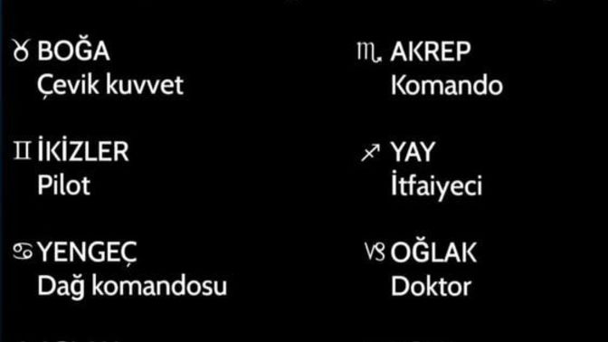 Burcuna göre hangi zorlu mesleği kolayca yaparsın?