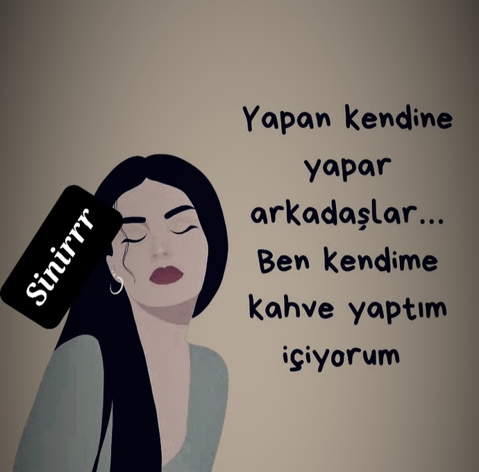 Hepsi sinir, sitiresten ☕☕☕☕...