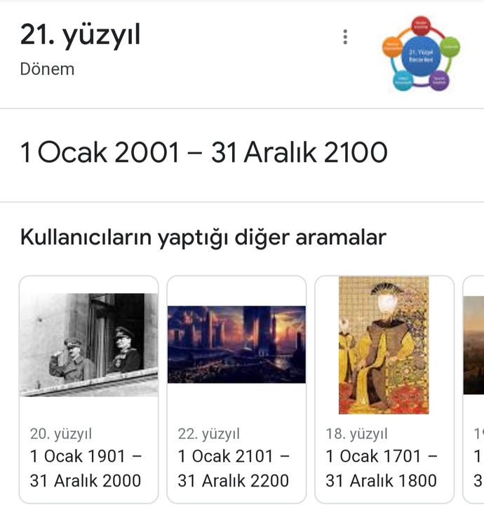 2000 yılında doğanlar 20. yüzyıl da doğduklarını biliyor mu?