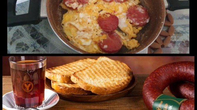 Sucuklu yumurta seviyor musunuz? en son ne zaman sucuklu yumurta yediniz?