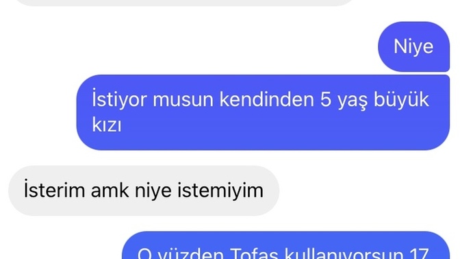 Olur mu bizden?