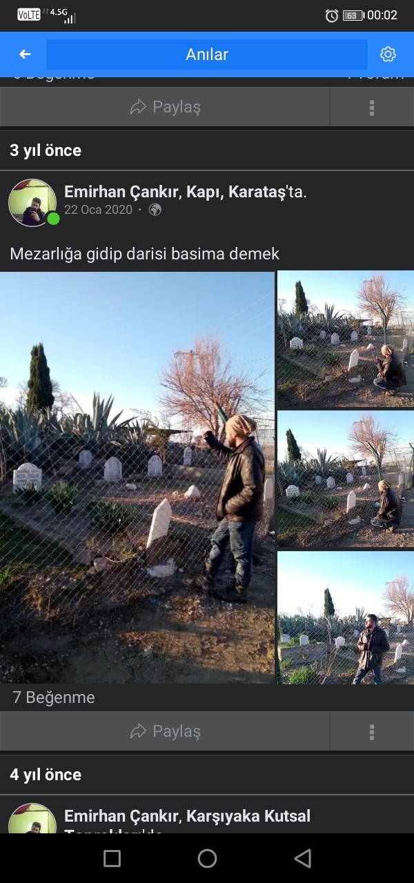 Mezarlıklar bir tanrının daveti değil mi?
