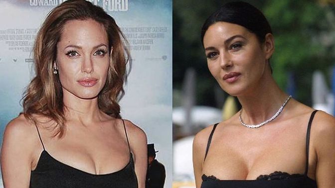 Tarafını seç! Hangisi daha güzel ve alımlı: Angelina Jolie mi, Monica Bellucci mi?