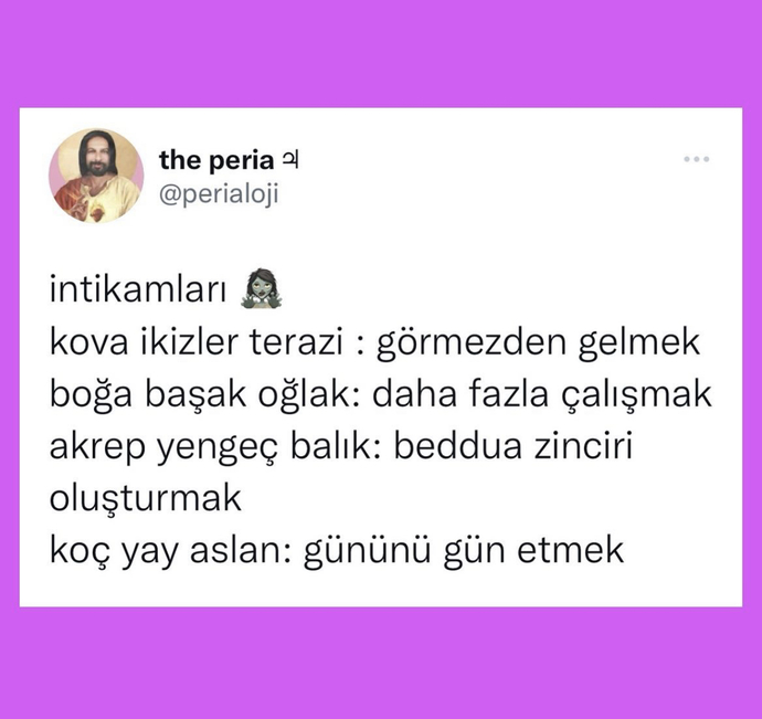 Sizin intikam şekliniz hangisi?