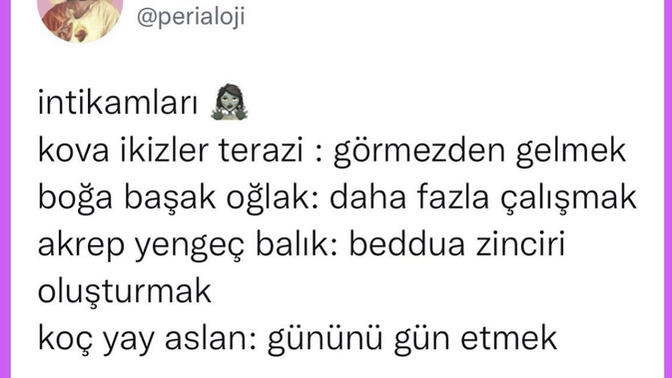 Sizin intikam şekliniz hangisi?