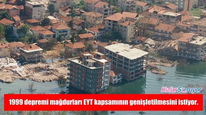 Eyt deprem mağdurları haklarını istiyor, sence EYT #deprem mağdurlarını da kapsamalı mı?
