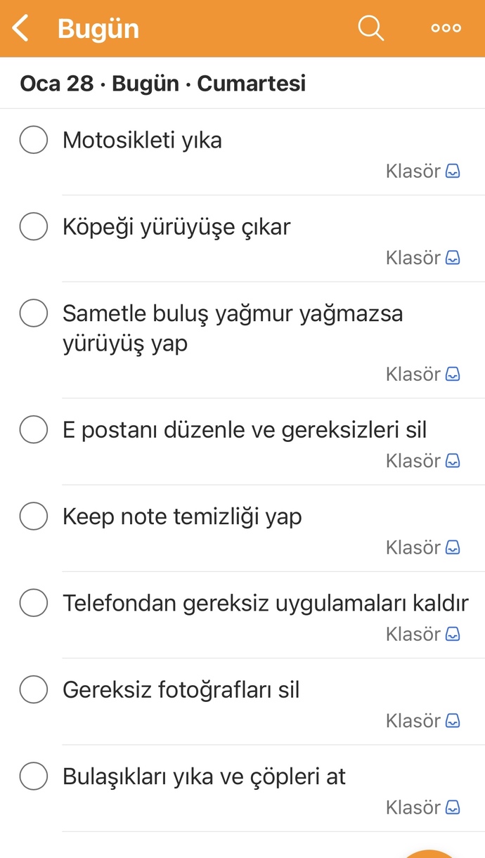 Hayatınızı düzene koyanlardan mısın, düzene koymaya çalışanlardan mı, hayatını salanlardan mısın?
