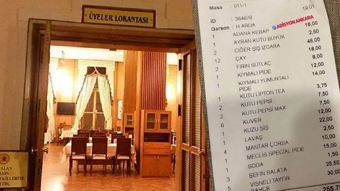 Zamlardan meclis lokantası da nasibini almış! Meclis lokantasına gitseydiniz en çok ne alırdınız?