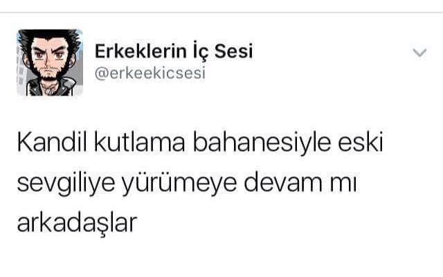 Eski sevgilinize kandil mesajı atacak mısınız?