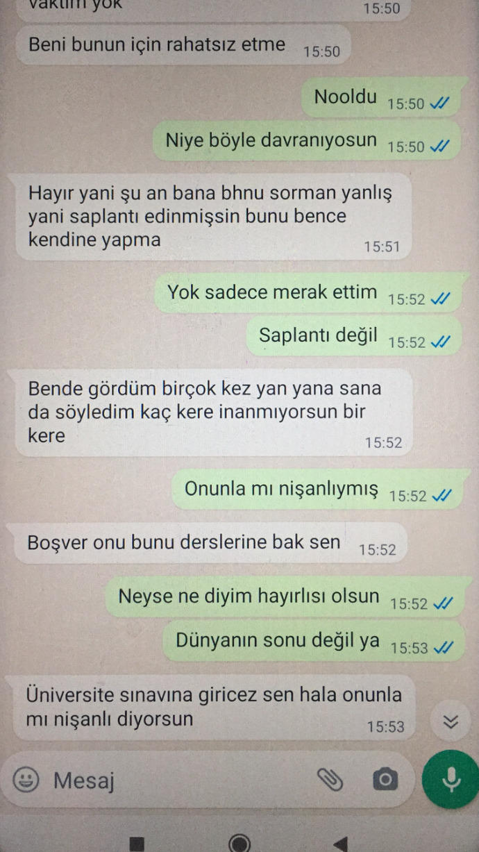 Sizinde böyle dengesiz arkadaşlarınız var mı?