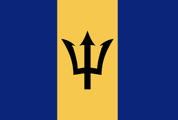 Barbados bayrağı