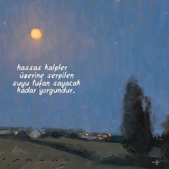 Hassas bir kalp bıraktım buraya 🖤