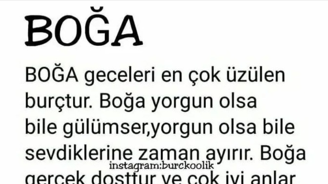 Burçlar arasında en kralı boğa değil de hangisidir sence?