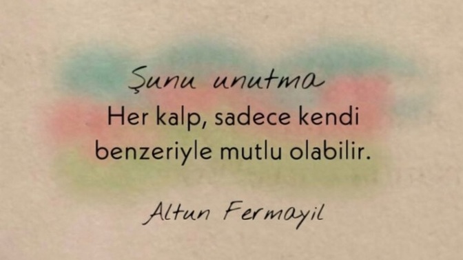 Siz kendinizi seviyor musunuz?