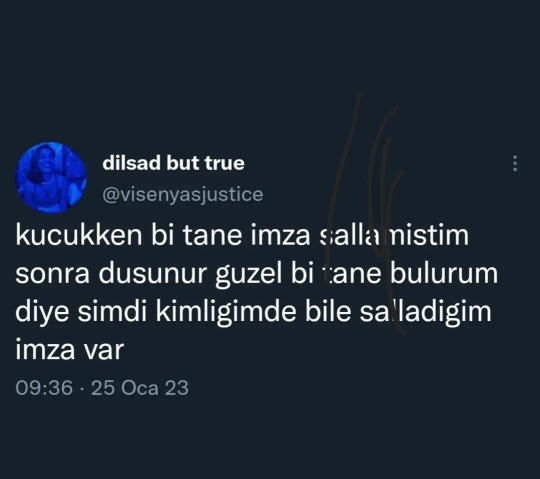 İmzanızı beğeniyor musunuz?
