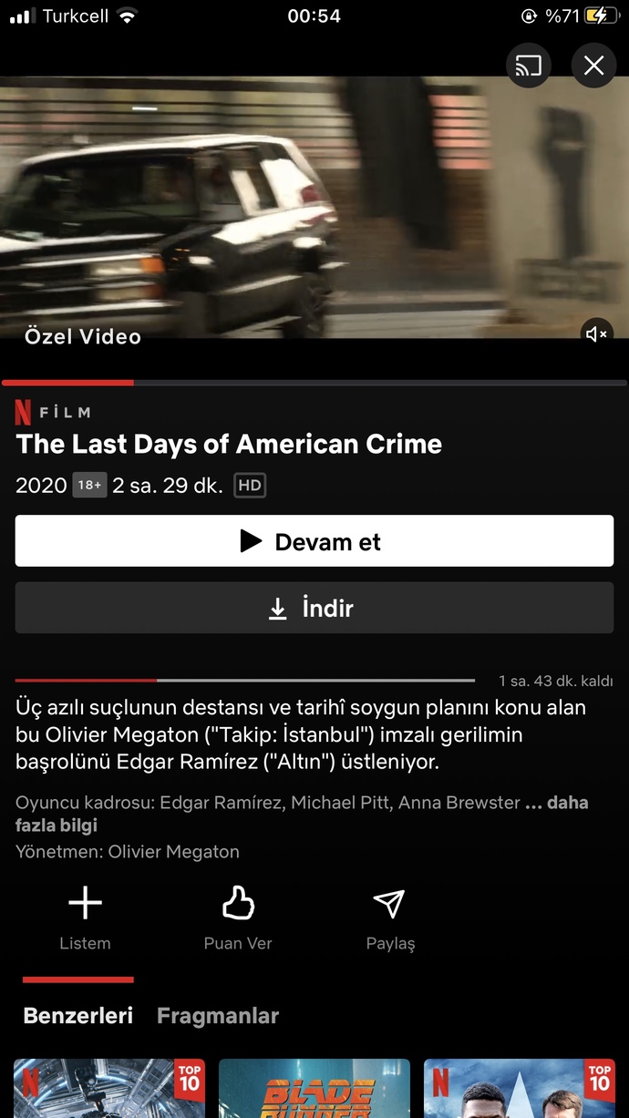 Bu saatte en iyi hangi film gider?